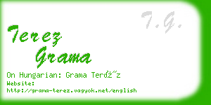 terez grama business card